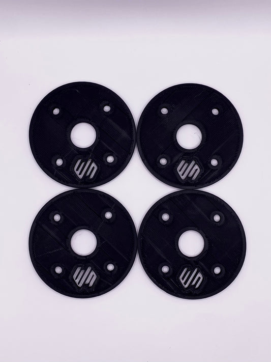 Hood Pin Scuff Plate Kit (4 pack)